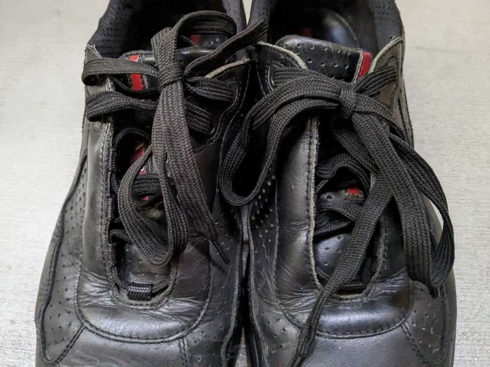 Prada Prada America's Cup Size 9.5 Black Red Leat… - image 11