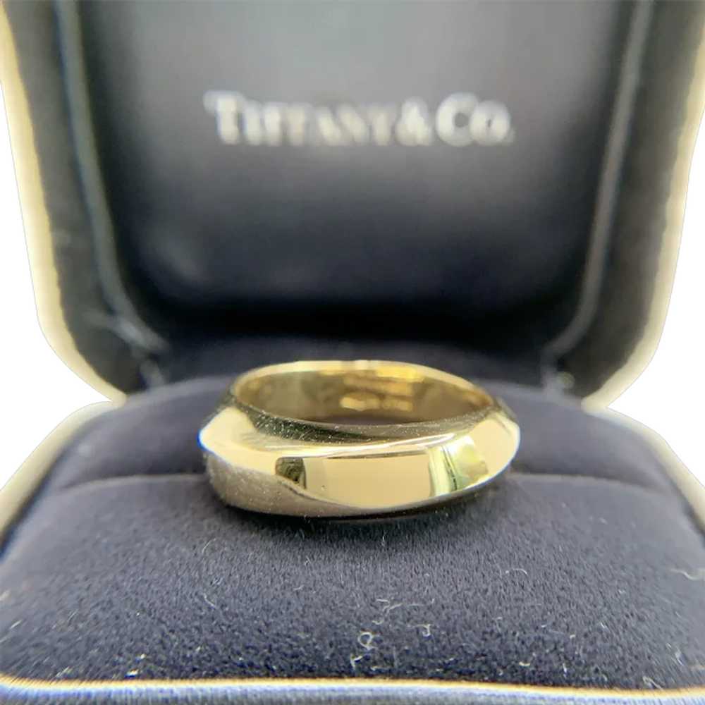 18k Yellow Gold Tiffany & Co. Gold Band - image 1