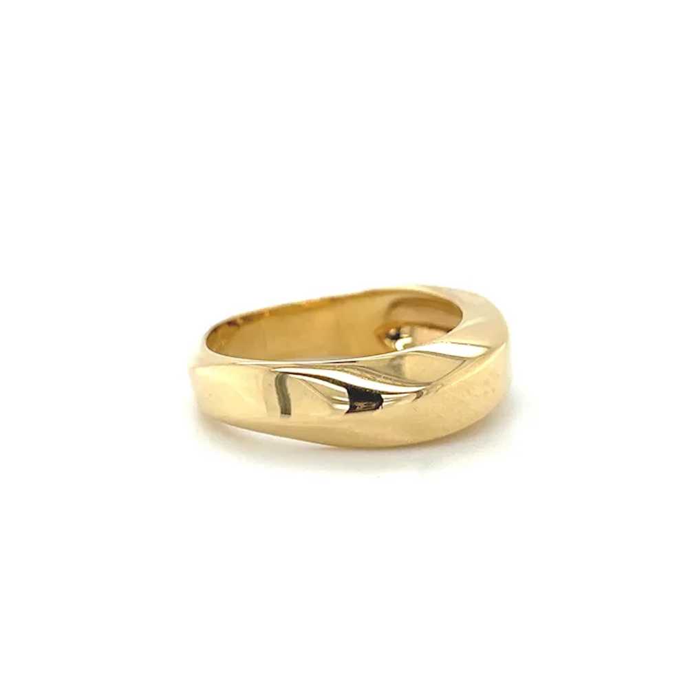 18k Yellow Gold Tiffany & Co. Gold Band - image 7