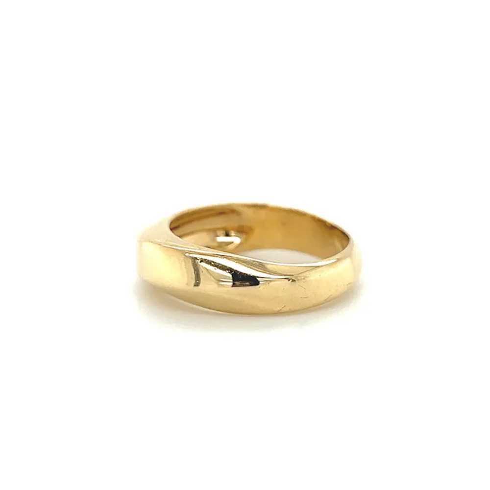 18k Yellow Gold Tiffany & Co. Gold Band - image 8