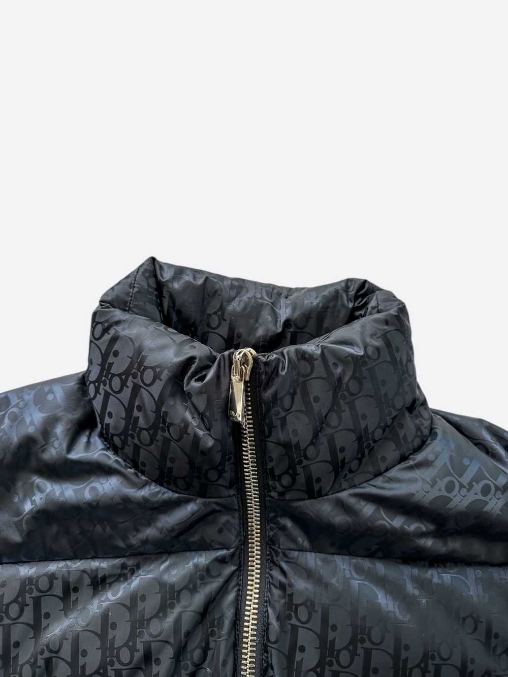 Dior Dior Black Oblique Puffer Jacket - image 3