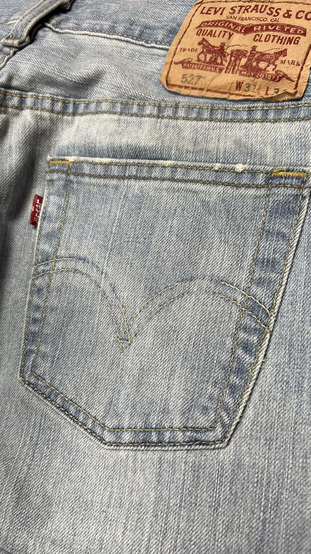 Jean × Levi's × Vintage Distressed Levis 527 Boot… - image 11