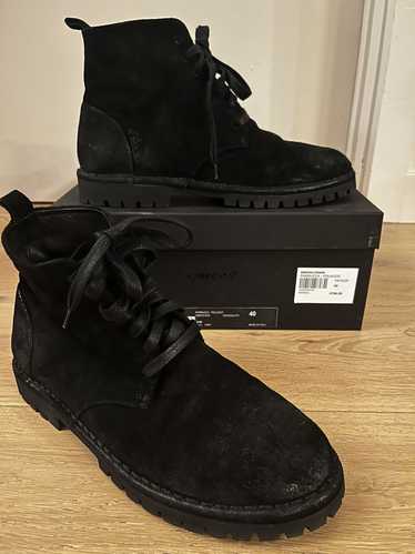 Marsell Marsell Black Suede Boots 40