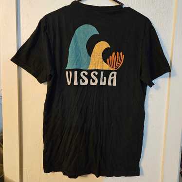 Vissla Surf and Coral Vintage Tee S - image 1