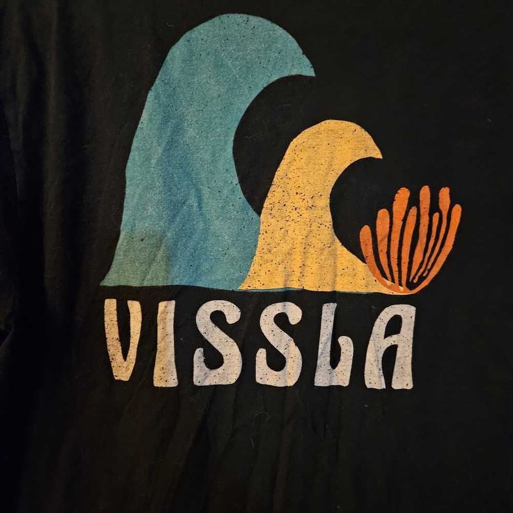 Vissla Surf and Coral Vintage Tee S - image 2