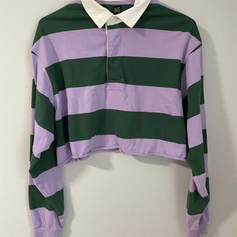 Urban Outfitters Cropped Rugby Shirt - image 2