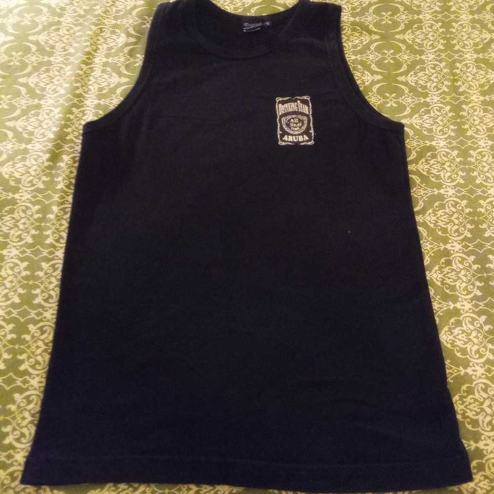 Vintage Drinking Champ Tank Top T-shirt All No. 6… - image 2