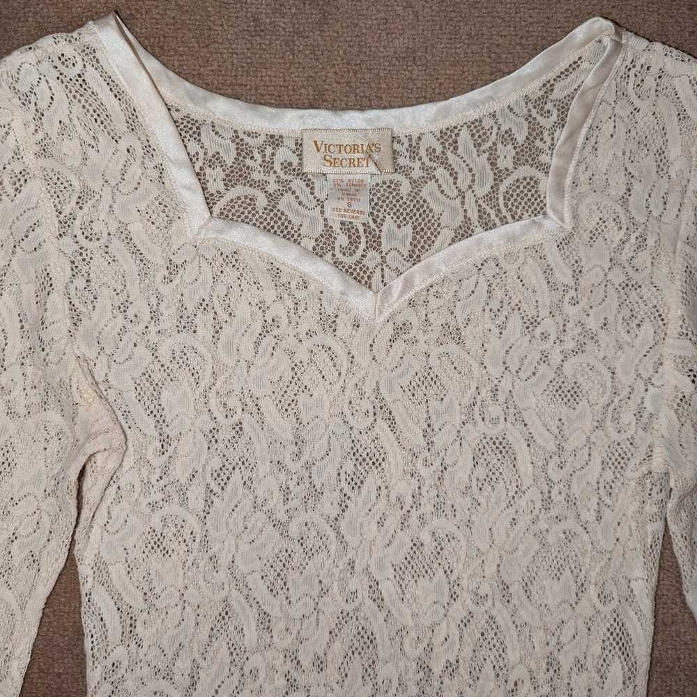 Victoria's Secret Vintage Gold Label Lace Bodysui… - image 2