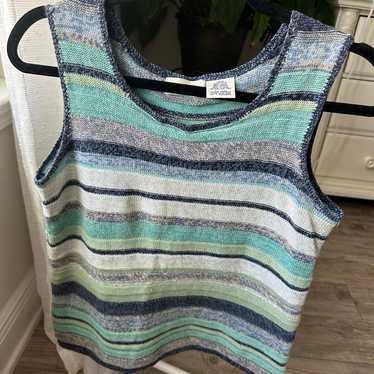 Vintage White Stag Y2K 2000s Beachy Tank Top Size… - image 1