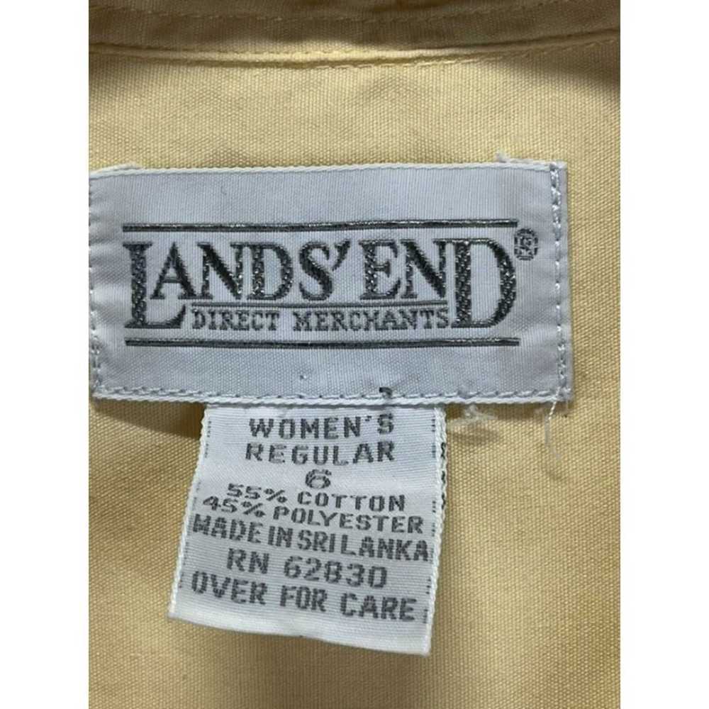 Womens Vintage Lands End Direct Merchants Button … - image 4