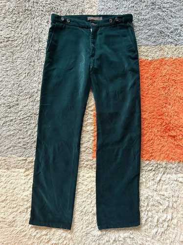 Undercover AW02 Witches Cell Division Velour Pants