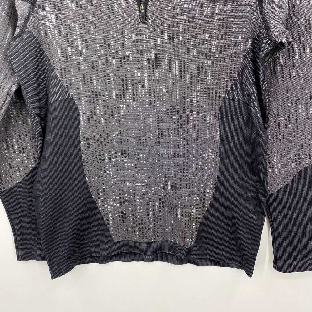 Odlo Odlo Active Jacket Women's XL Gray 1/4 Zip P… - image 3