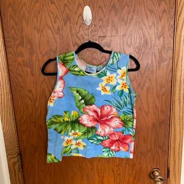 Vintage Jane Ashley Floral Tank