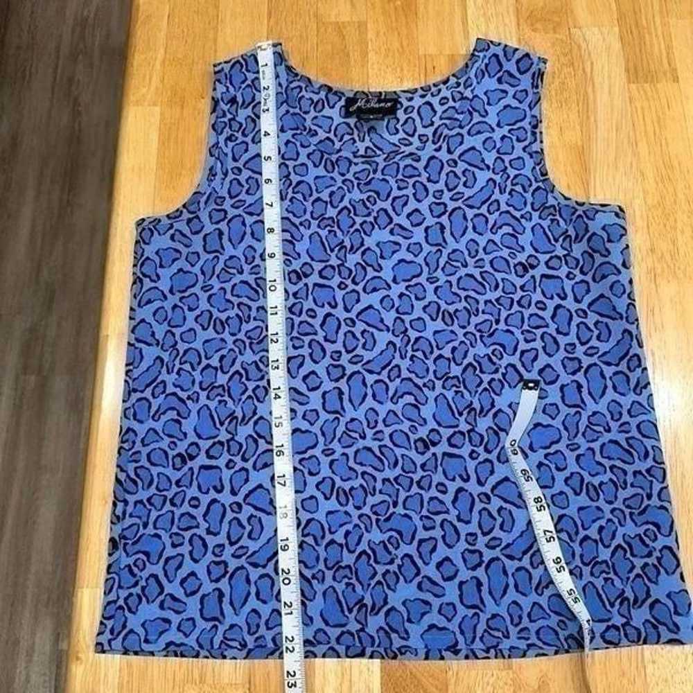 Milano Womens S Bold Blue & Black Outlined Animal… - image 7