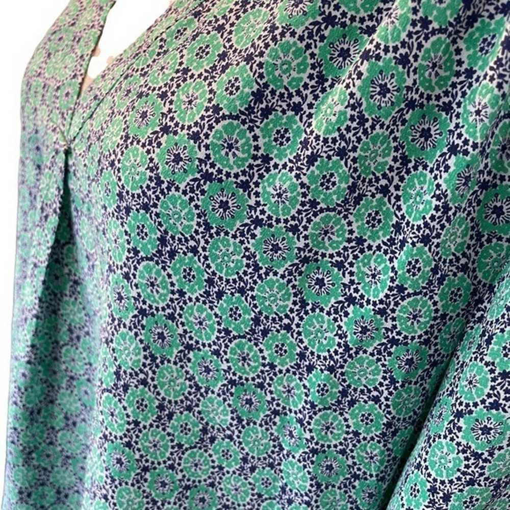 Joie Aceline Floral 100% Silk Blouse Top Small - image 7