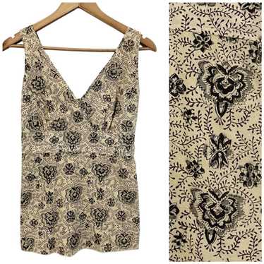 Kuhl Women S Sleeveless Floral Tank Top Neutral Ta