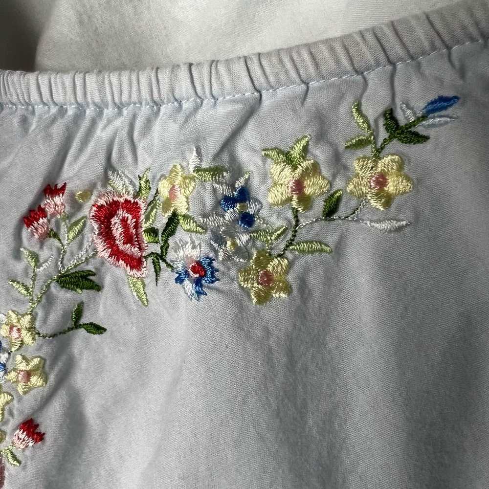 Vintage Victoria’s Secret Embroidered Boho Y2K to… - image 7