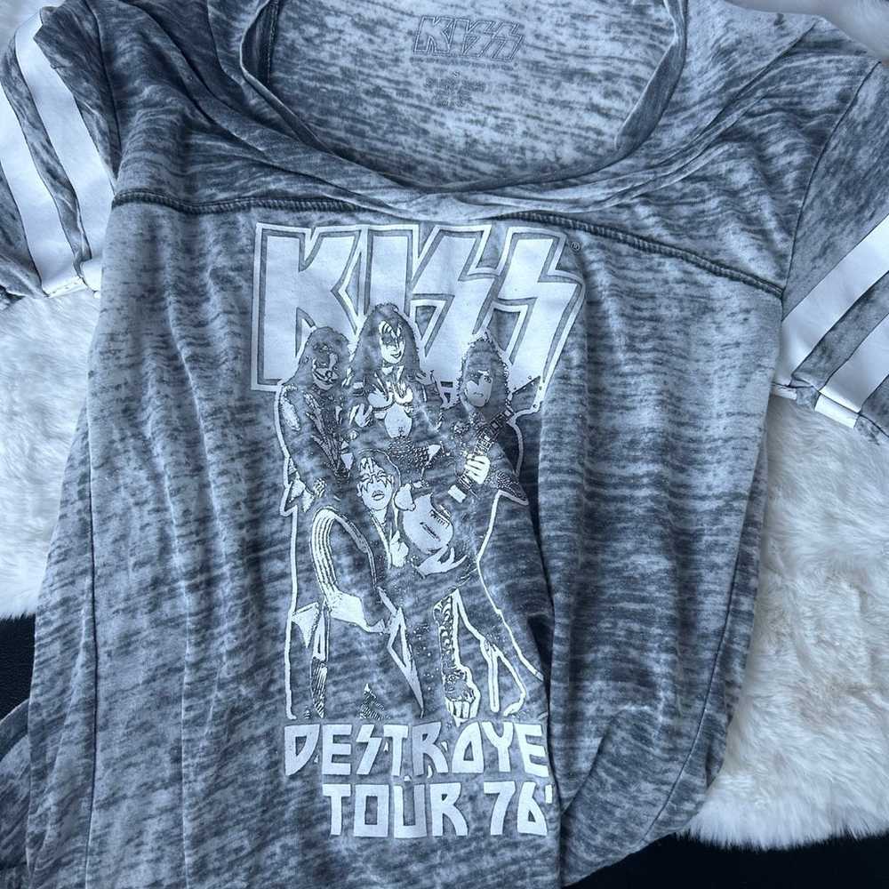 Vintage KISS Destroyer tour women’s T shirt - image 4