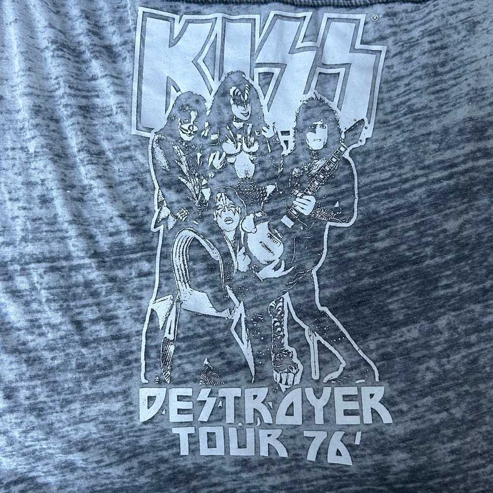 Vintage KISS Destroyer tour women’s T shirt - image 5