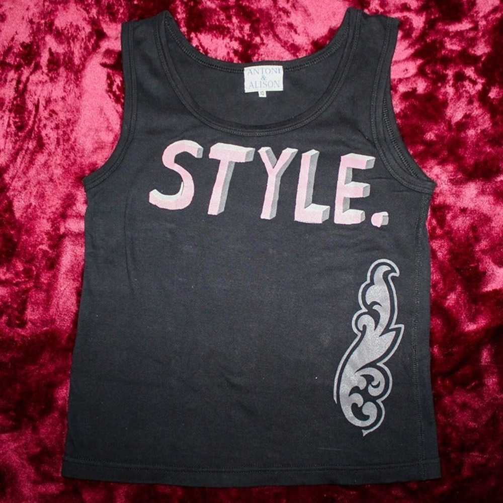 RARE VINTAGE Antoni & Alison “Style” Tank Top - image 1