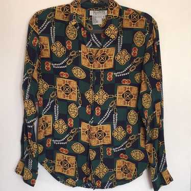 Vintage Allison Taylor Silk Blouse