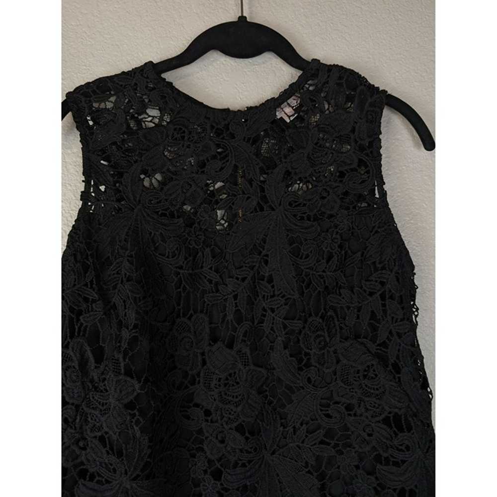 Nanette Nanette Lepore Women's Lace Blouse Black … - image 3