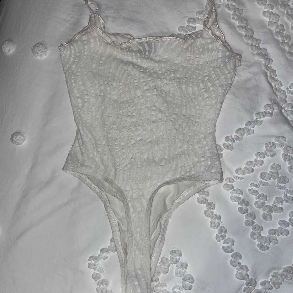 Bundle of 4 VINTAGE Thong Bodysuits - image 4