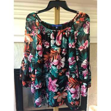 Apt. 9 Apt.9 Women’s Floral Design 3/4 Sleeve Blo… - image 1