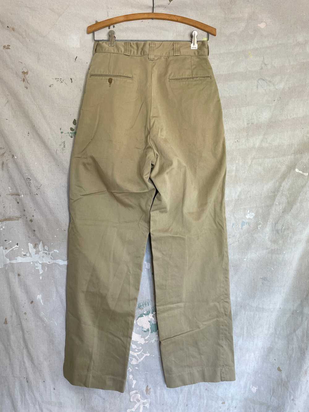 60s Khaki Military Trousers - image 4