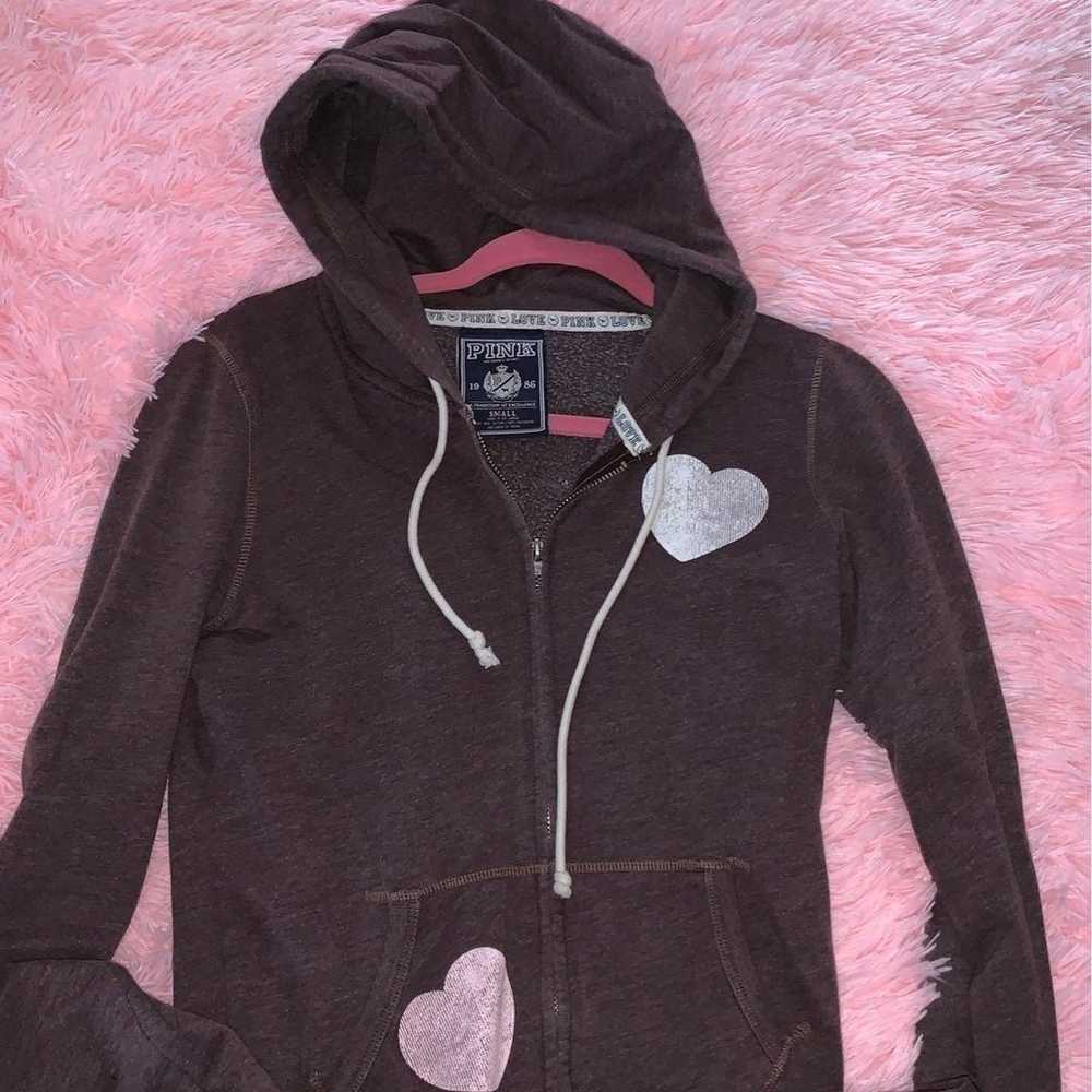 VS PINK SWEAT JACKET - image 1