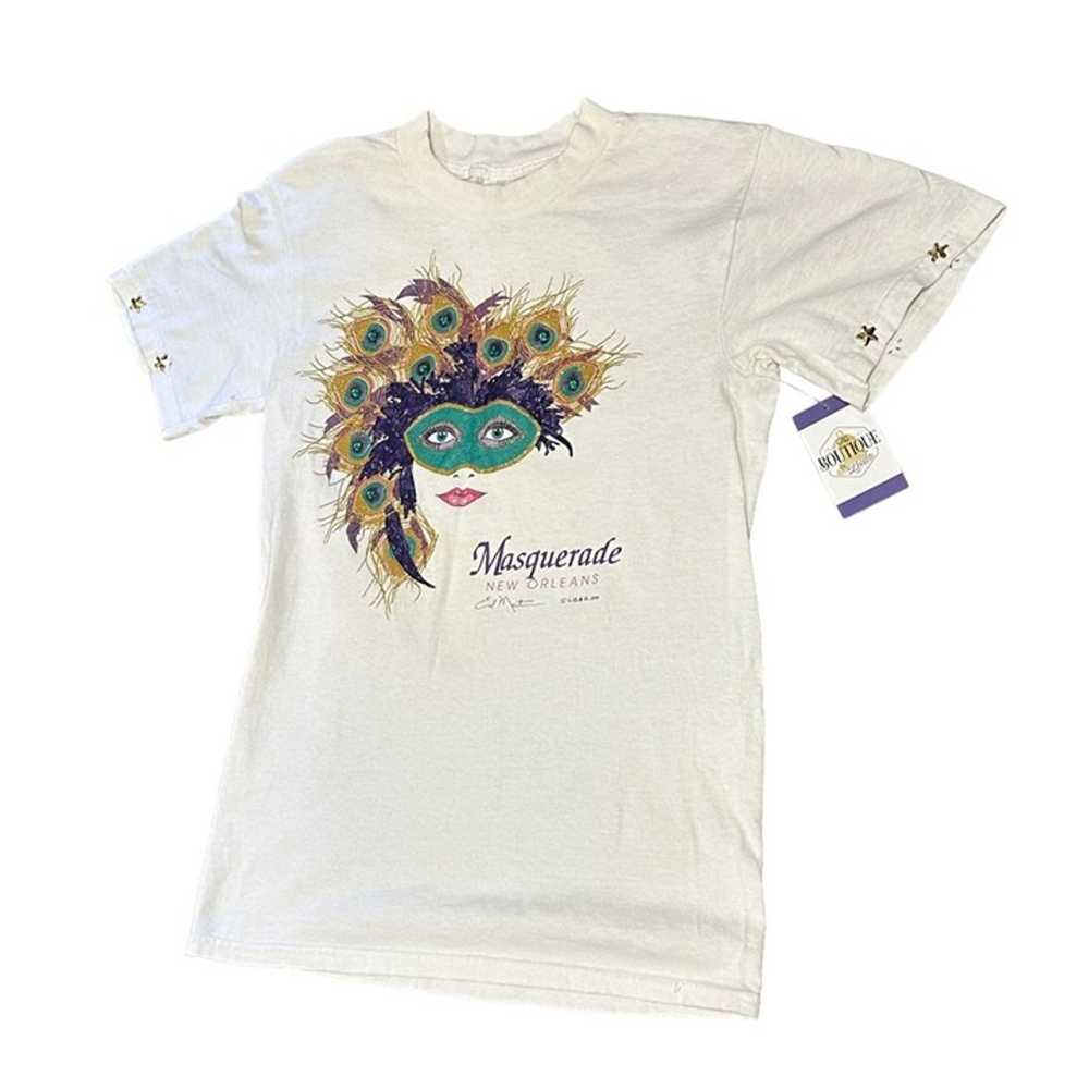 Vintage Gildan S New Orleans Masquerade TShirts M… - image 12