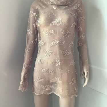 Vintage The Limited Lace Top Size Small