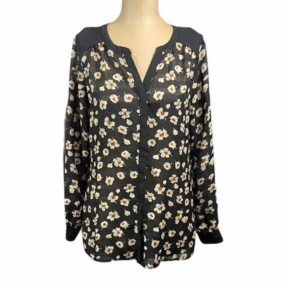 **TAKING BEST OFFER** ROMY Black Floral Sheer But… - image 2