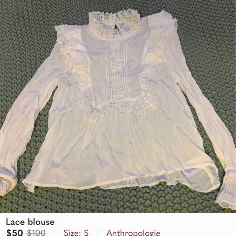 Lace blouse - image 1