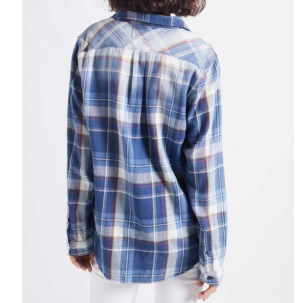 Current Elliott Plaid Check Button Shirt - image 2