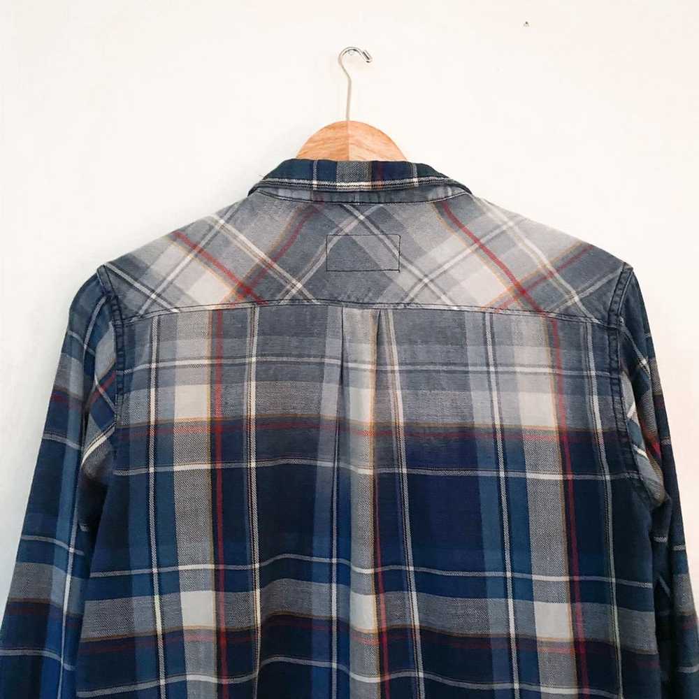 Current Elliott Plaid Check Button Shirt - image 6