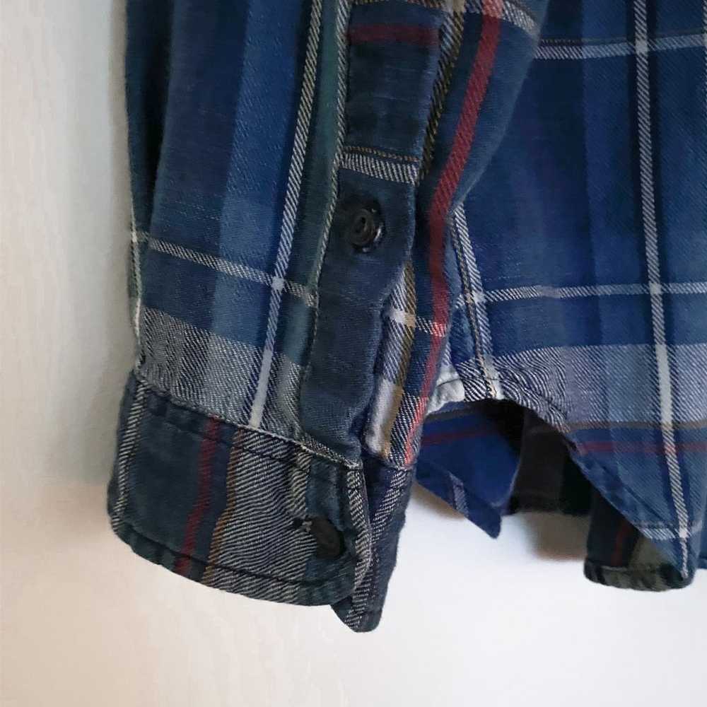 Current Elliott Plaid Check Button Shirt - image 7