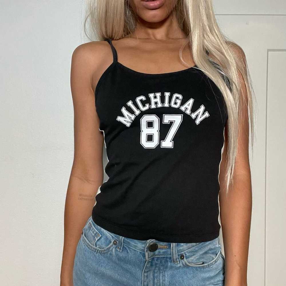 Vintage 2000s Sporty Tank top (XS-S) - image 1