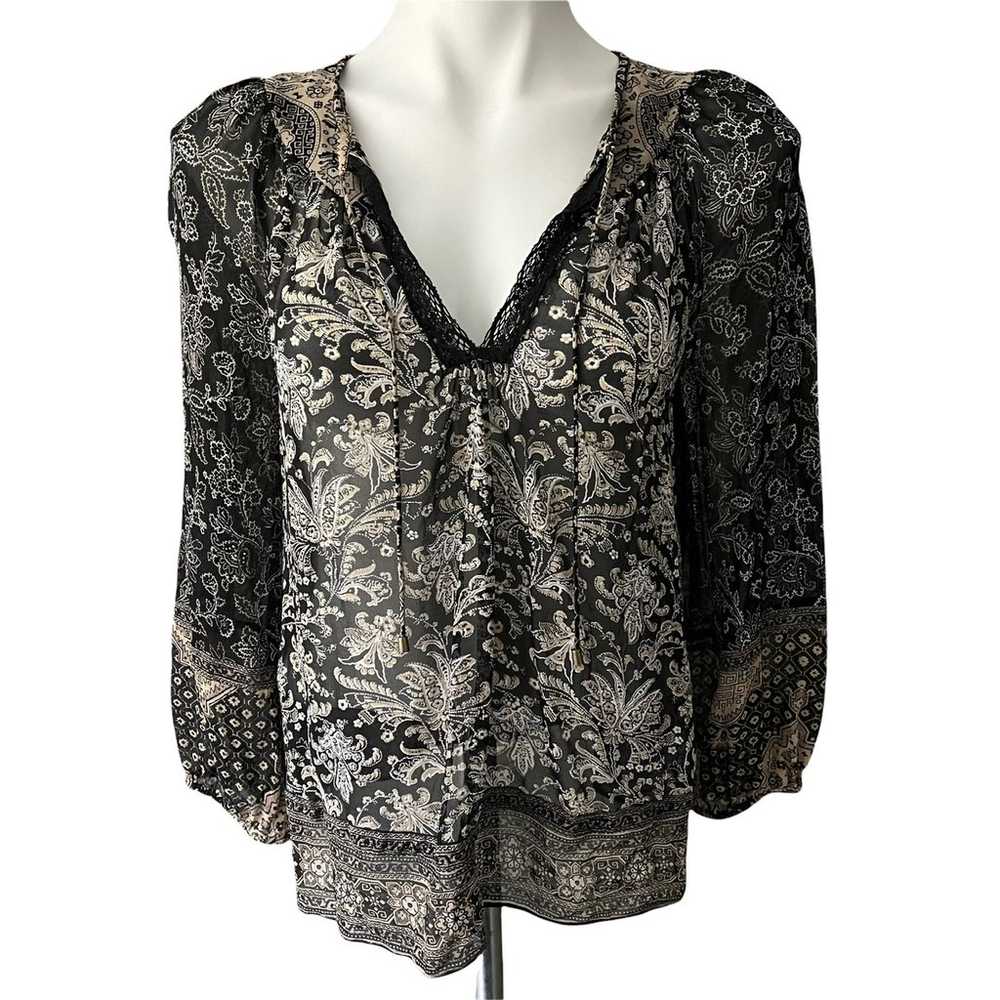 Joie Jahaira Silk Blouse - image 3