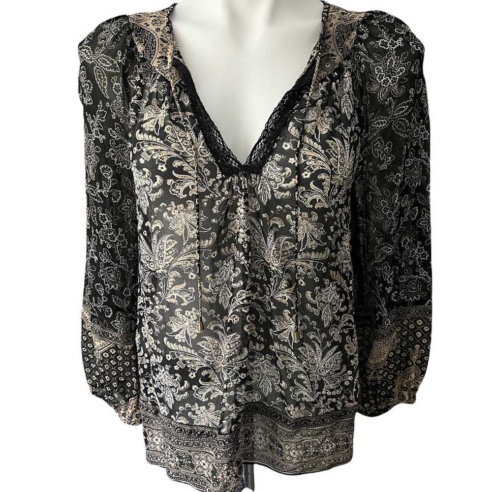 Joie Jahaira Silk Blouse - image 5