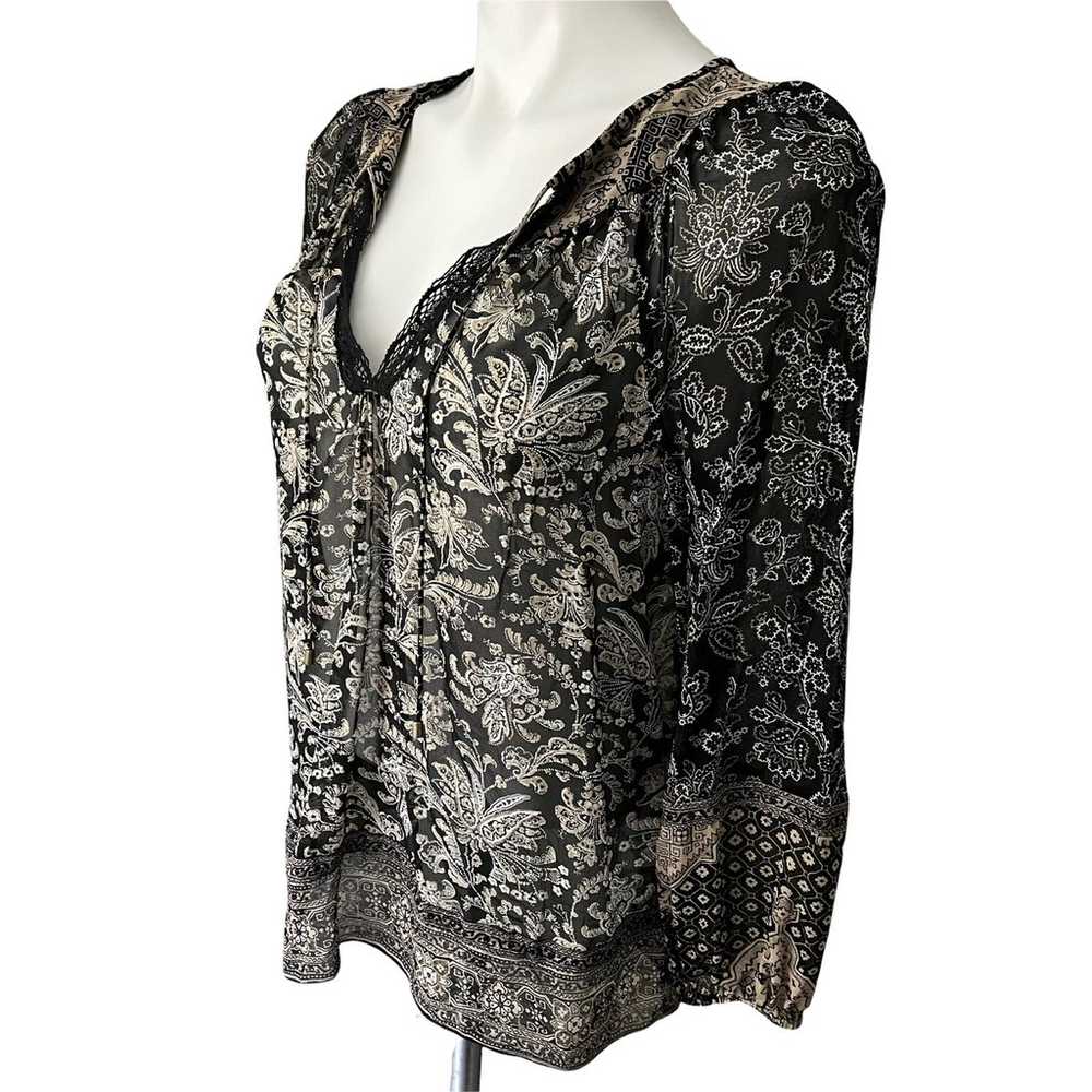 Joie Jahaira Silk Blouse - image 7