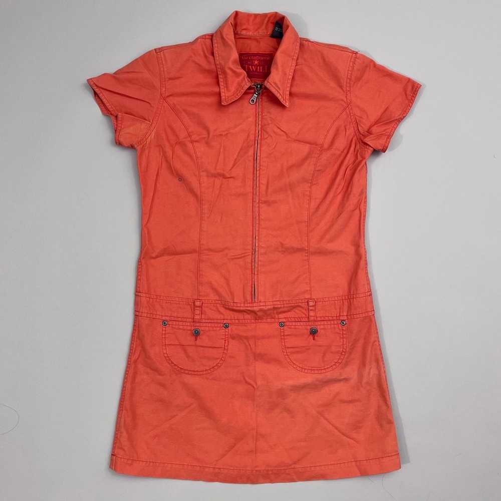 Rare Vintage Liz Claiborne Short Orange Romper (4) - image 1