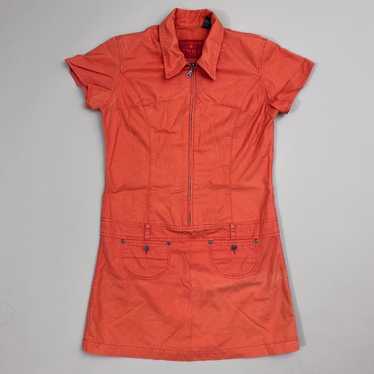 Rare Vintage Liz Claiborne Short Orange Romper (4) - image 1