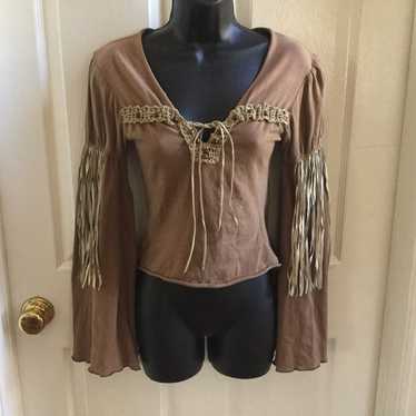 Vintage Luxe Crop Top - image 1