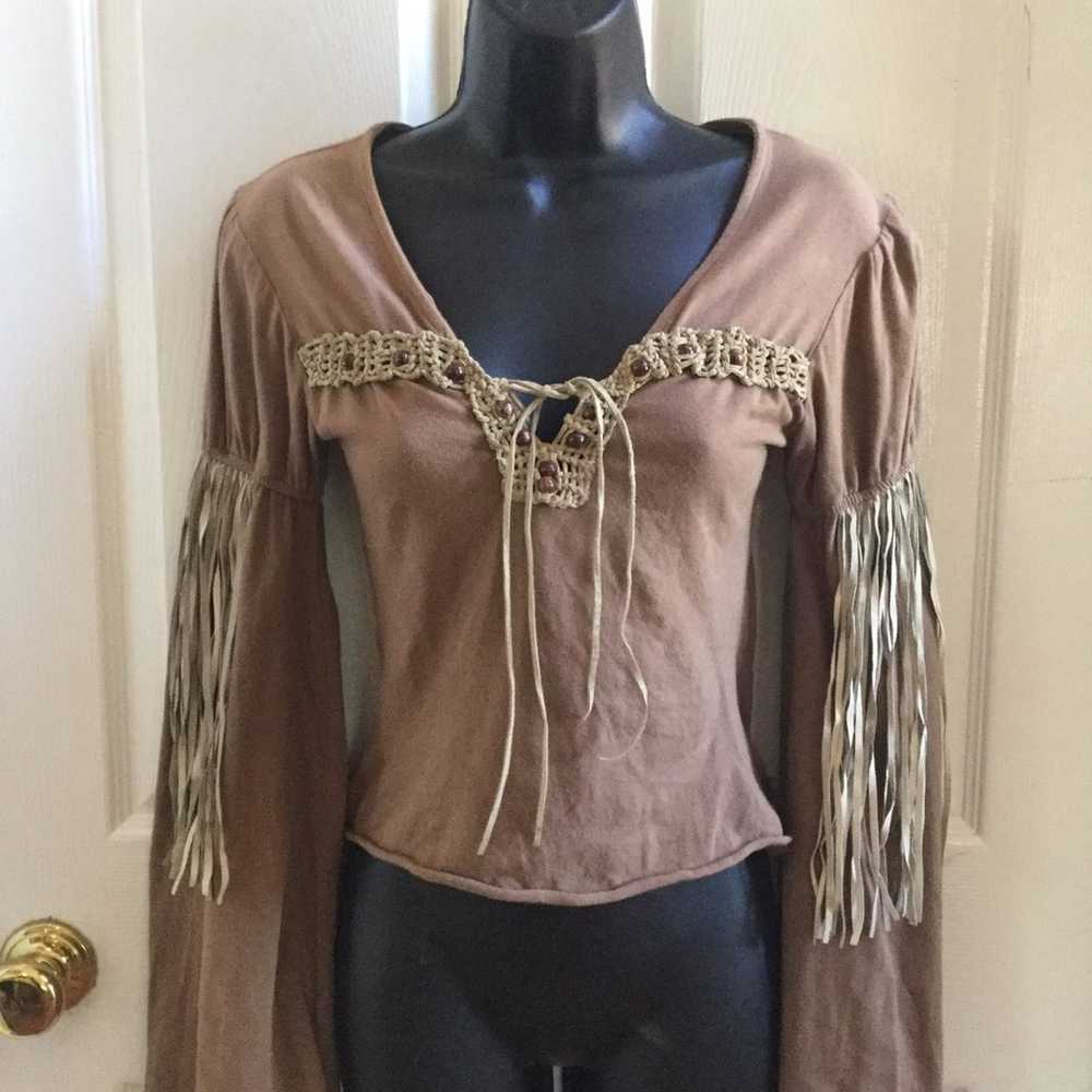 Vintage Luxe Crop Top - image 2