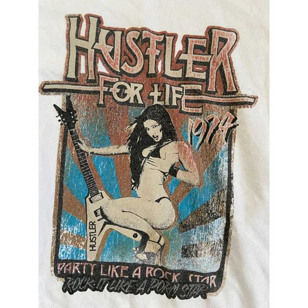 Vintage Hustler for Life 1974 Party like a Rock S… - image 3