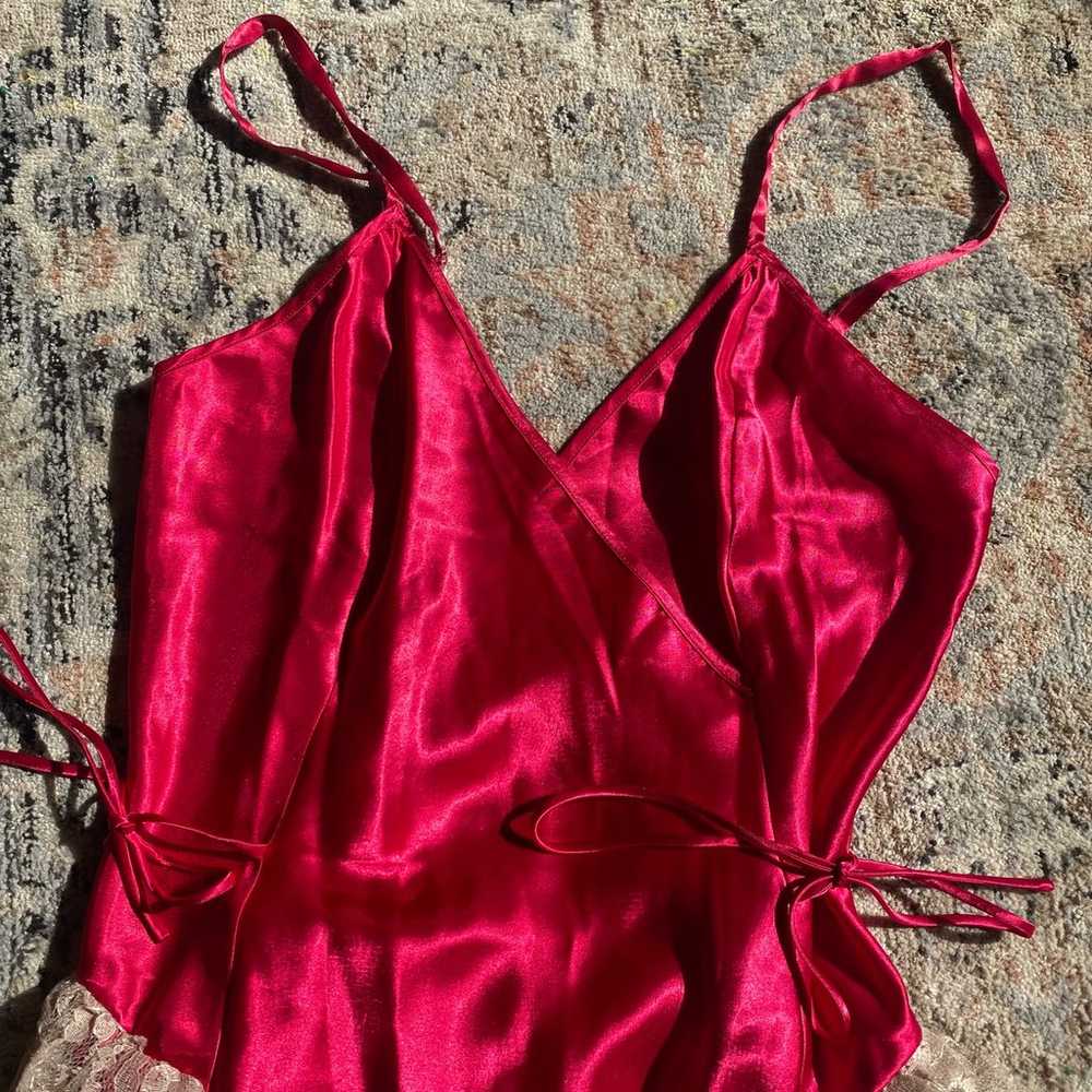 Vintage victoria secret gold label Bodysuit linge… - image 2