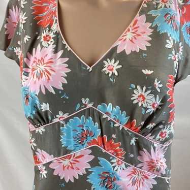 Boden vintage floral Middi fully lined - image 1