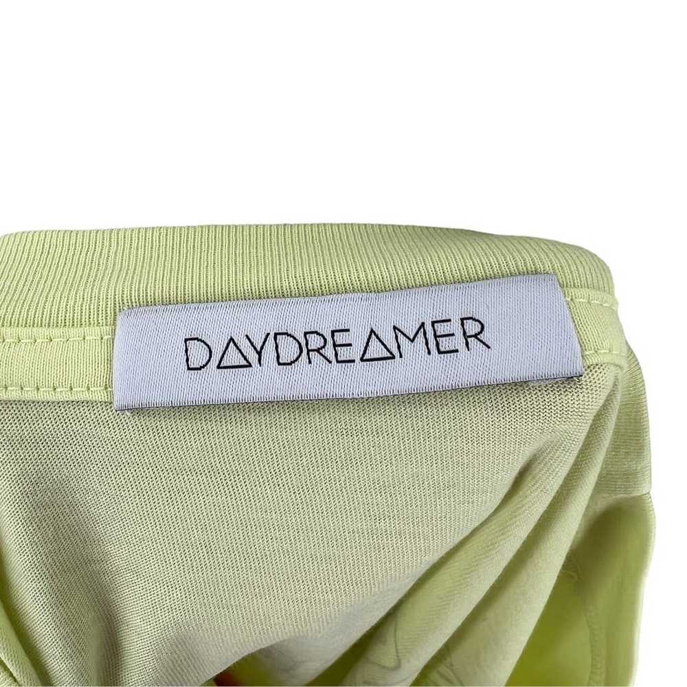 Daydreamer Womens Guitar Repair Merch Tee Neon Ye… - image 8