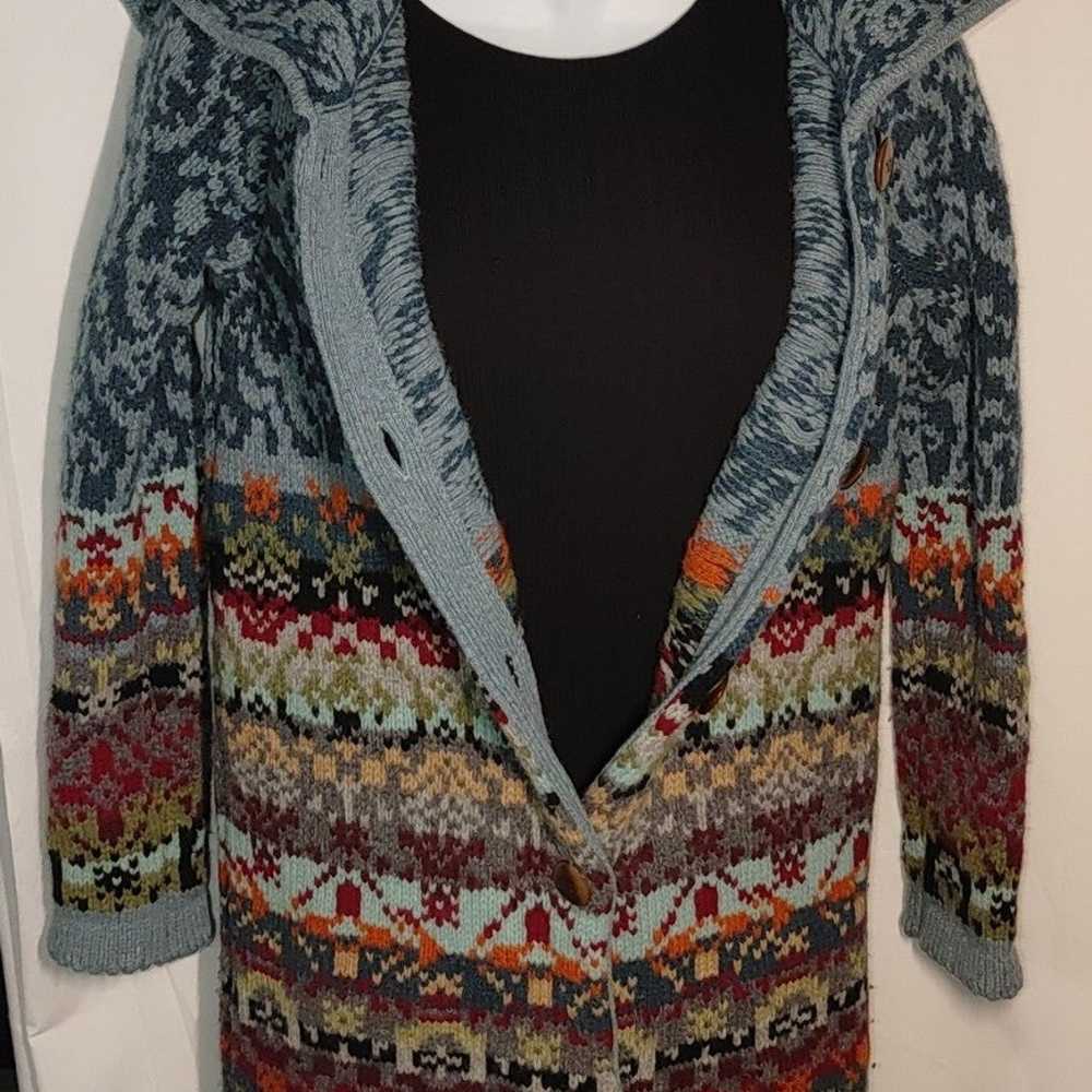 Sundance Lambswool Long Cardigan - image 5